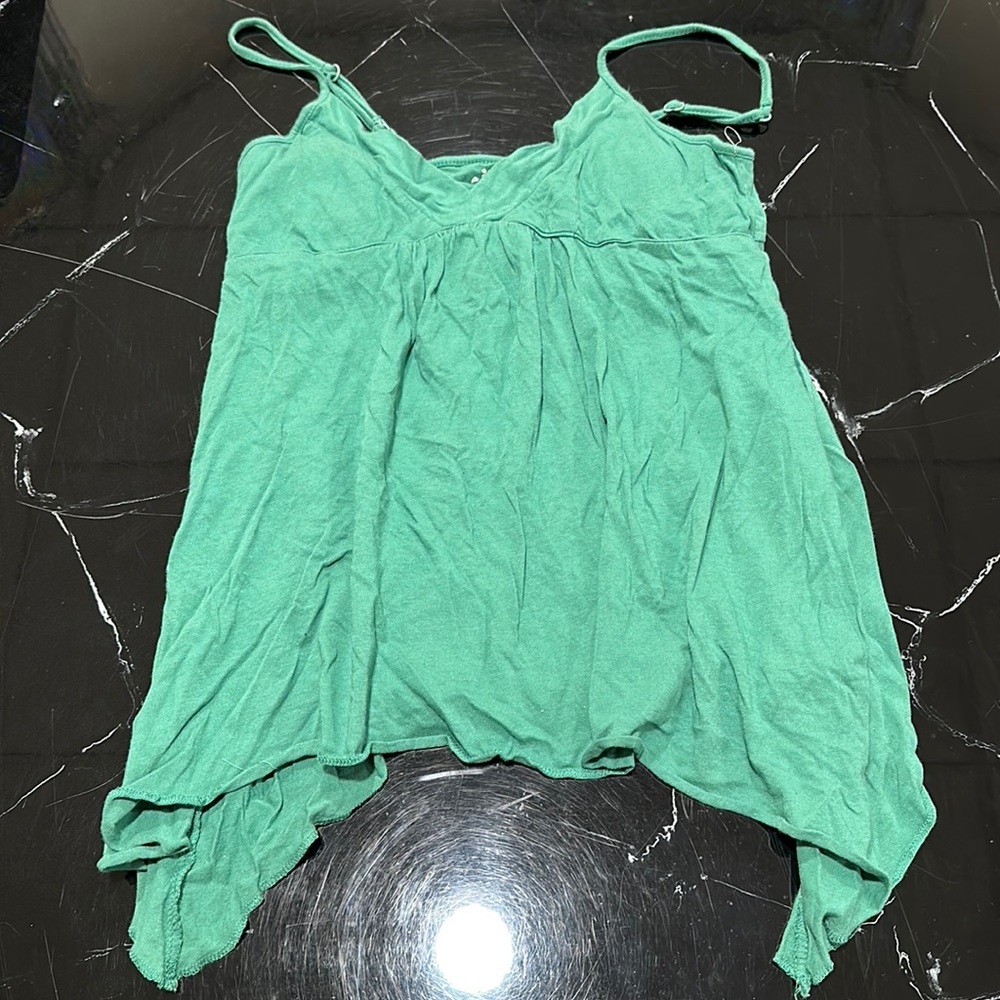 Green medium stylish tank top